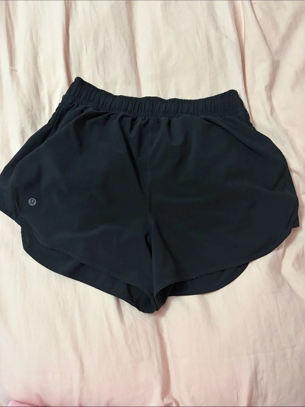 lululemon athletica Black Athletic Running Shorts